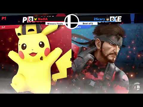 NadiA (Pikachu) vs. 2Scary (Snake) - Winners Finals - Smashkatoon 71