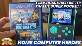 Evercade Home Computer Heroes - Is This Cart Suitable For The Super Pocket?