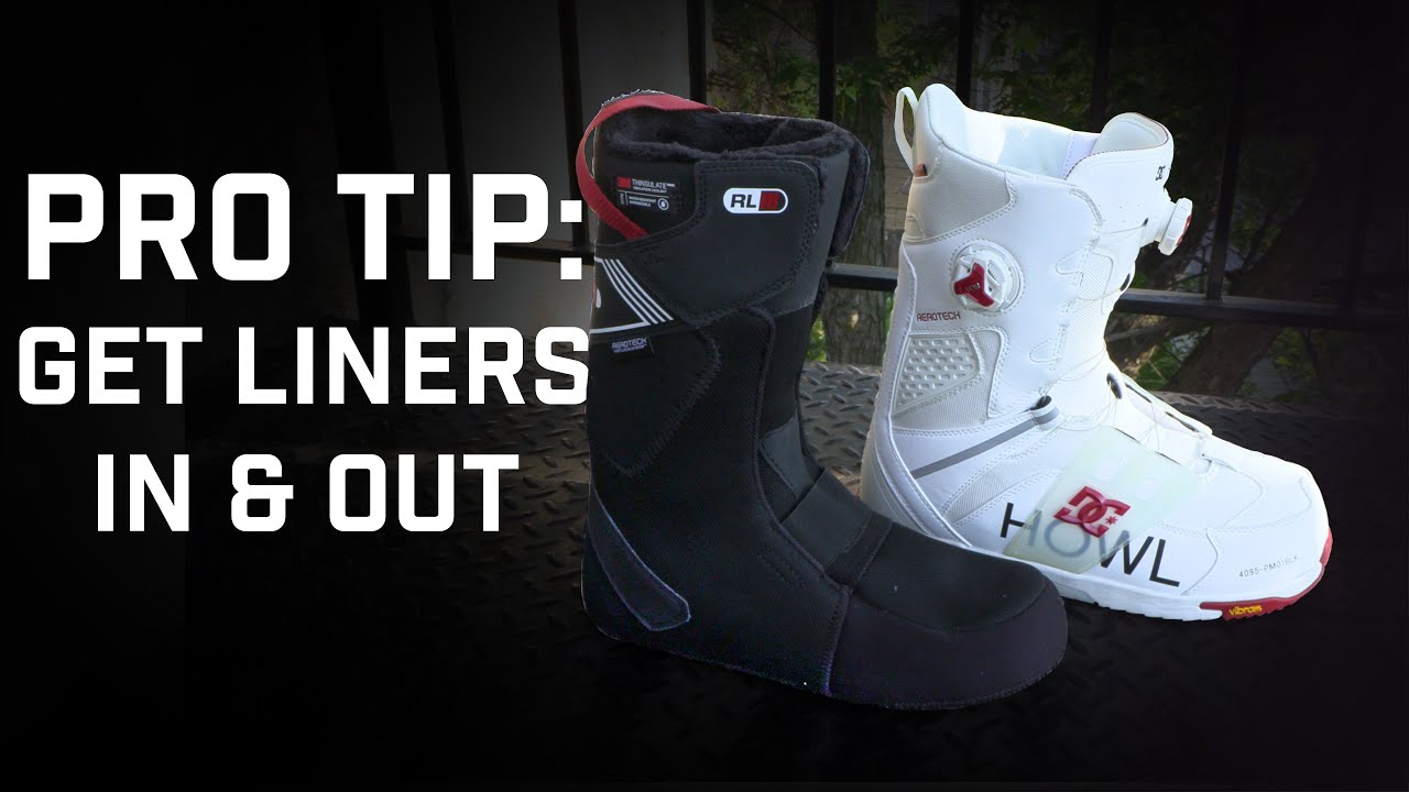 Pro Tip: Get Your Liners In & Out Of Your Boots