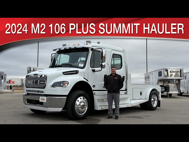 Preview image of 2024 Freightliner M2 106 Plus Summit Hauler youtube video