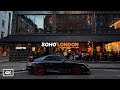 London After Work Walk Soho Thursday Evening Vibes Bars Food Crowds 4K HDR