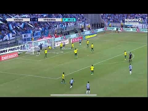 GOL DO GRÊMIO. GRÊMIO 2 X 0 YPIRANGA