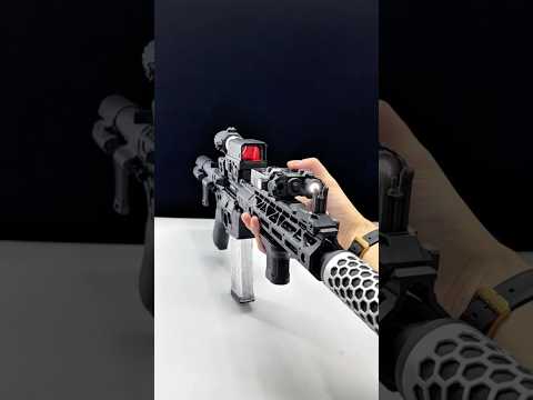 FUZIL COM MIRA VERMELHA😱 ARMA DE GEL #shortfeed #shorts #short #shortsvideo #shortsyoutube