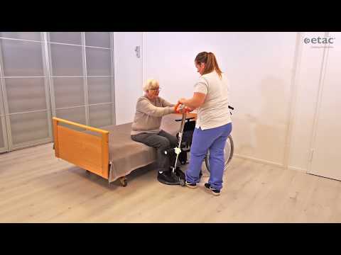 Etac Turner Pro - How to transfer from a bed to a chair