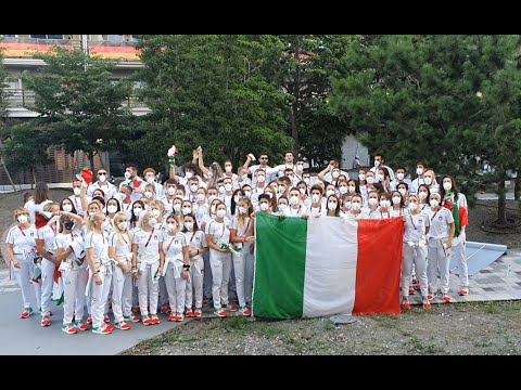 "Buon compleanno presidente": gli auguri degli atleti italiani da Tokyo