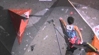 preview picture of video 'IFSC World Cup Puurs 2013 - Lead - Finals - Sashi Amma'