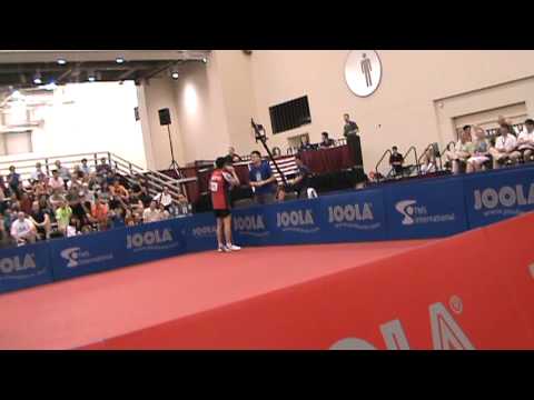 Thomas Keinath vs. Wang Qing Liang, US Open Men's Singles Semifinal 2012 07/04 15:53:40