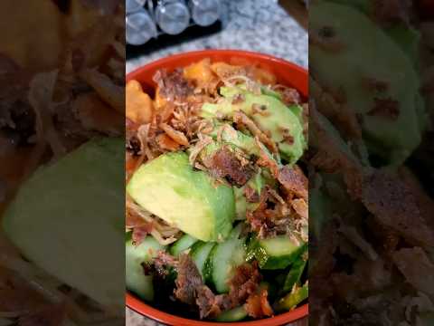 Easy Leftover Salmon Poke Bowl Idea