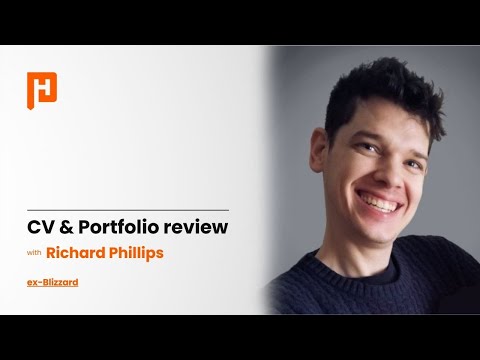 CV & Portfolio Review with Richard Phillips