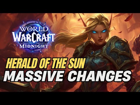 MASSIVE Herald of the Sun Changes for Retribution Paladin | Midnight Beta