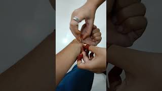 #shorts#golden#bracelet#rakhi#ytshorts#rakshabandhan#special#shortsfeed