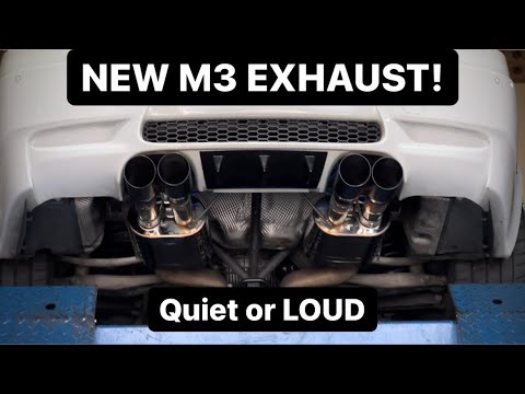 Budget VALVETRONIC Exhaust Review / Install | E93 M3 Ebay Alibaba Valved Mufflers BMW E92 E90 Sound