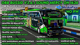 Download lagu OBB BUSSID V3.6.1 SOUND MERCY OH 1626 | MODE AKAP V4 | 7MARKAS TERBARU | BUS SIMULATOR INDONESIA mp3