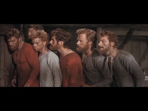 Winter Underwear scene | Seven Brides for Seven Brothers | 1954