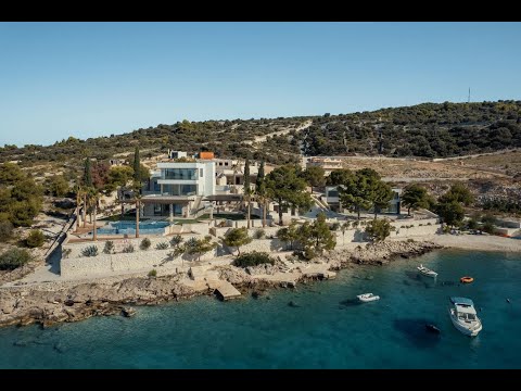 First Row Seafront Villa in Rogoznica, Croatia | JamesEdition