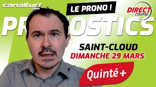 emission video des courses turf pmu du Dimanche 29 mars 2026