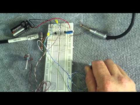 Simple Analog Guitar Synth Circuit