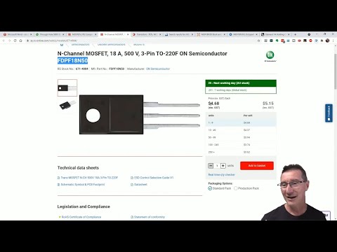 EEVblog 1387 - MOSFET Repair Replacement Search