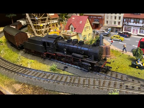 Märklin 37516 - Dampflokomotive BR 56.2-8, gealterte Ausführung