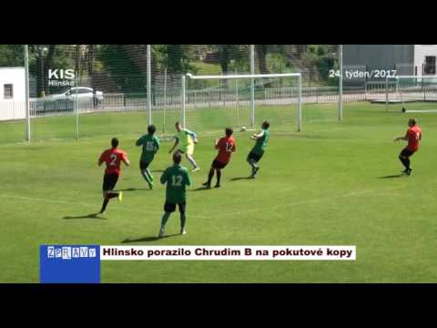 Hlinsko porazilo Chrudim B na pokutové kopy