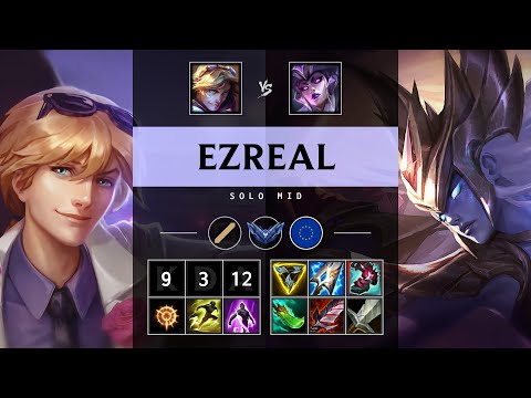 Ezreal Mid vs Syndra - EUW Diamond Patch 25.09