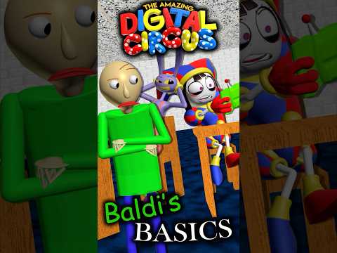 THE AMAZING DIGITAL CIRCUS, but Baldi?? #baldisbasics #theamazingdigitalcircus #animation #art