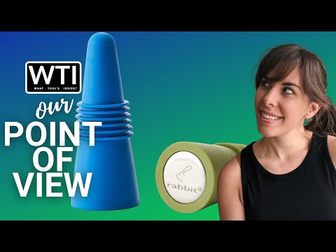 Rabbit Wine and Beverage Bottle Stopper - WTI product video review