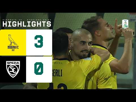 FC Modena 3-0 Spezia Calcio 