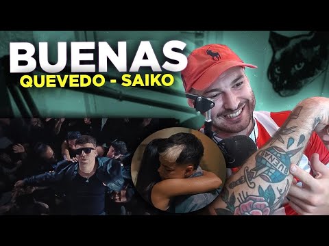 ME EMOCIONO 🥲 REACCION: Buenas - Quevedo, Saiko (Video Oficial)