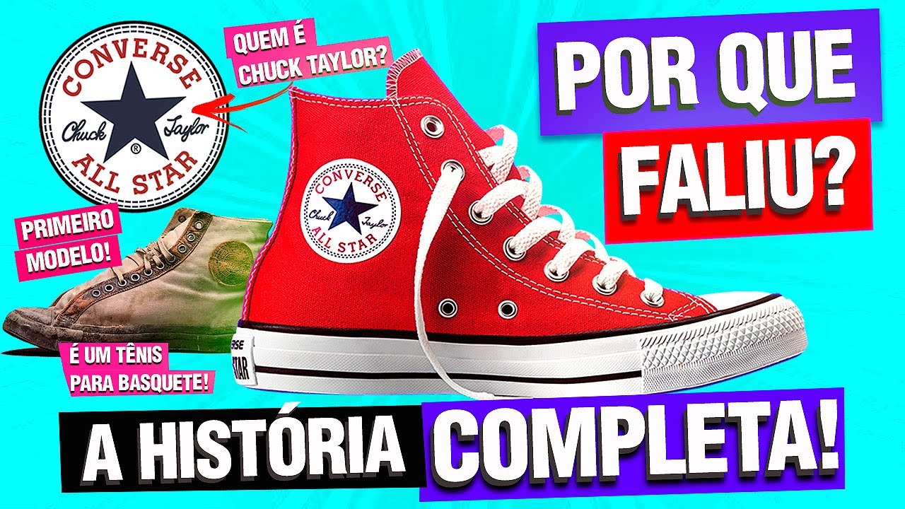 A HISTÓRIA DO ALL STAR! COMO O MAIOR TÊNIS DO ESPORTE MUNDIAL FALIU?