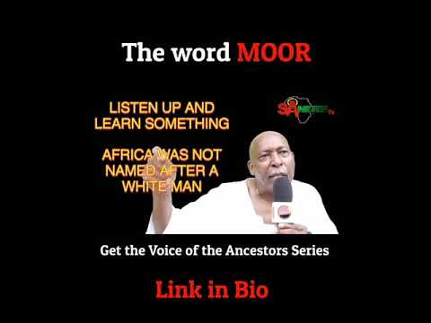 What type of word is Moor?