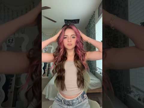 New hair 🩷 #shortsfeed #transformation