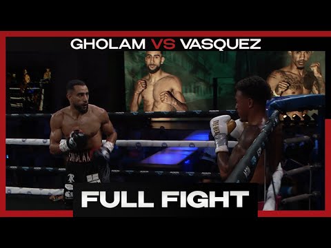 FULL FIGHT | Moussa Gholam vs Misael Vasquez (WBA Continental America Gold)