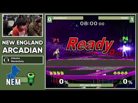 NE Melee Arcadian 9 - Deadstock (Fox) vs. meep (Sheik) - SSBM WQF