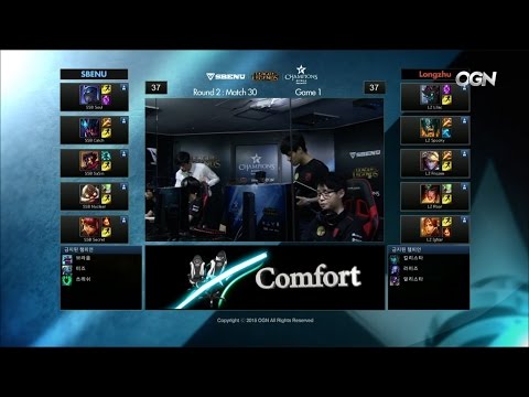 SSB vs LZ Game 1 Highlights - SBENU SONICBOOM vs LONGZHU IM - Week 11 LCK Champions Korea Summer