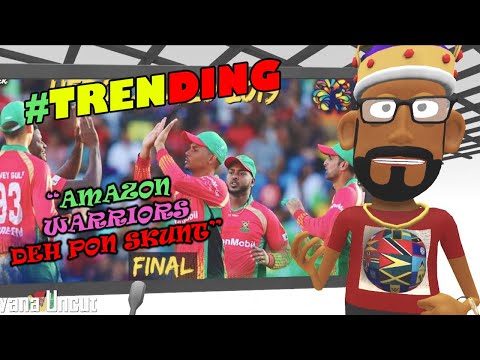 GUYANA AMAZON WARRIORS DID IT AGAIN || TRINI BURN WE FLAG || CYCLE RACE INCID3NT || PISSUH BED MAN