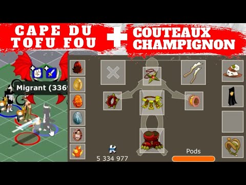 🎤 PVP 1V1 #0 - Cape Tofu Fou + Couteaux champi - Objectif gagner avec ce CaC et cette cape level 36