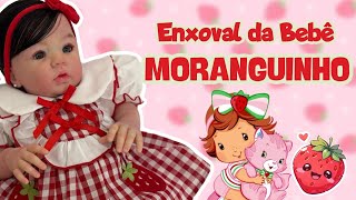 ENXOVAL BEBÊ MORANGUINHO. Ela vai para casa da Mamãe levando muitas coisas! 😱🤩