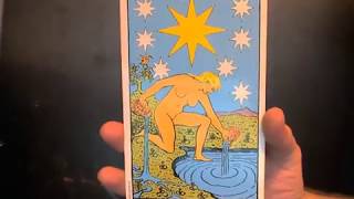 Rider Waite Tarot - Star Card