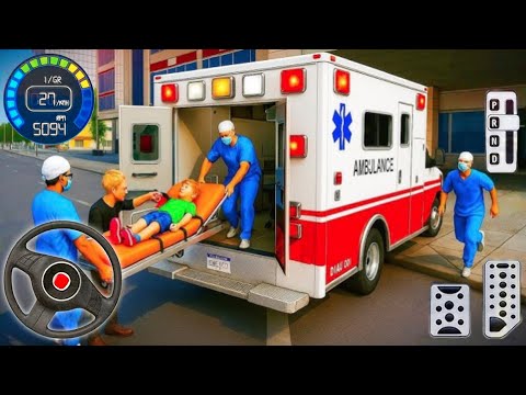Ambulance City Rescue Simulator - Rescue Duty Ambulance Game 3D -Android GamePlay part 3