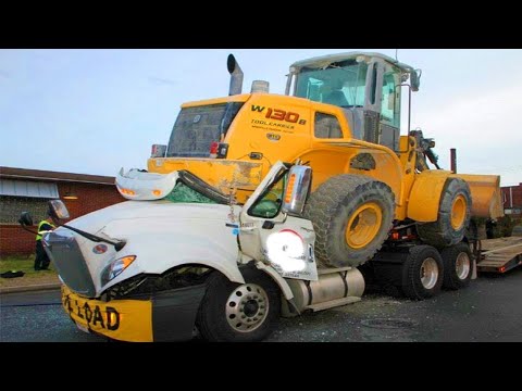 Top 20 Dangerous Moments of Heavy Equipment Operation Fail | Best of Truck, Car & Excavator Disaster