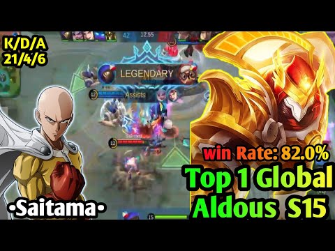 Aldous Best Build 2020 || Top 1 Global Aldous 2020 By •Saitama• - Mlbb