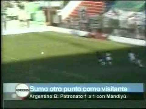 Argentino B - Mandiyú 1 -Patronato 1 (Alma y Corazón)