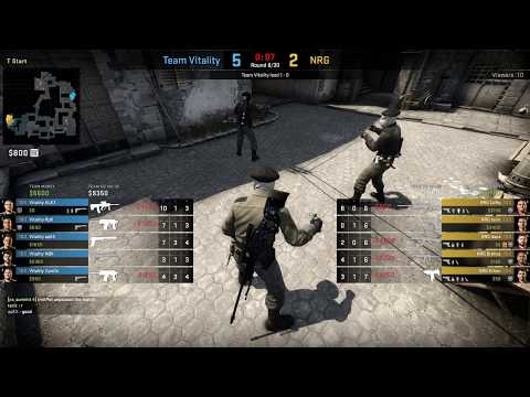 ESports - CS:GO, Vitality vs NRG, cs_summit 4 (24th of May 2019), Inferno - Map 1