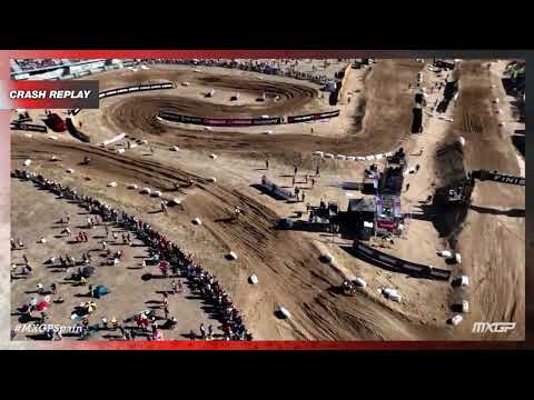 Fernandez Crash | MXGP RAM Qualifying Race | MXGP of Spain 2023