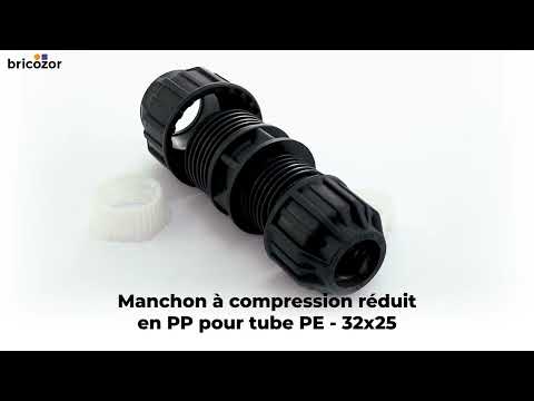 Manchon à compression réduit en polypropylène pour tube PE CODITAL