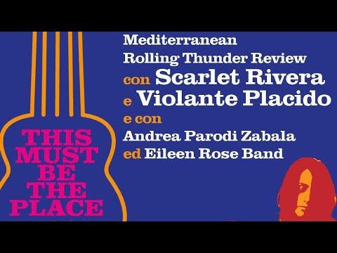 Hurricane. Scarlet Rivera con Andrea Parodi Zabala ed  Eileen Rose Band