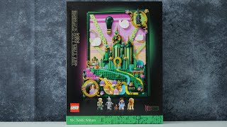 LEGO Wicked 75685 Emerald City Wall Art - LEGO Speed Build Review