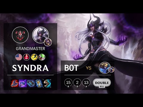 Syndra Bot vs Ezreal - NA Grandmaster Patch 10.22