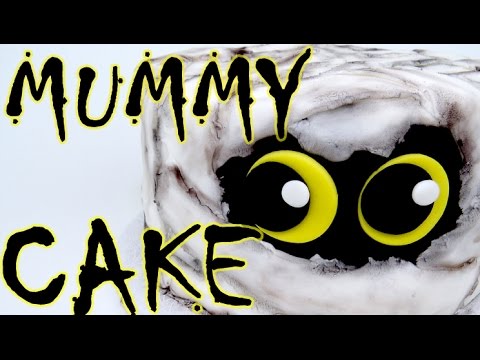 How-To make A Halloween MUMMY CAKE